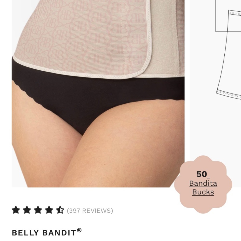 Belly Bandit EUC size medium